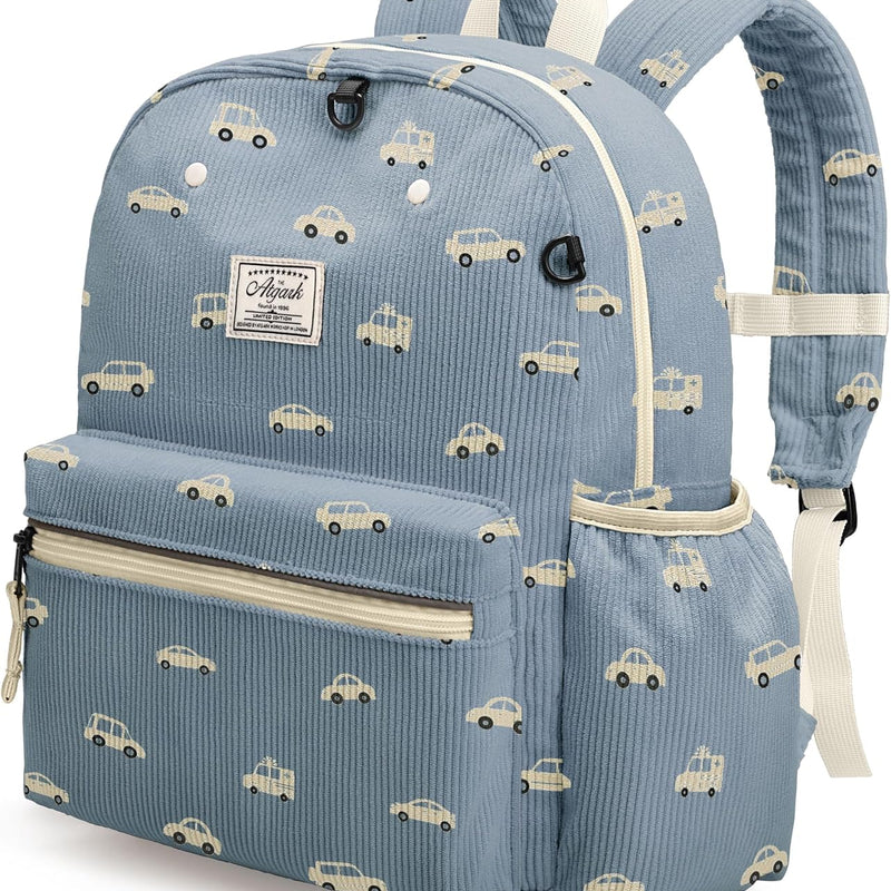 atgark Corduroy Toddler Backpack for Boys Girls Kids Preschool Backpacks