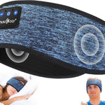 MUSICOZY Bluetooth 5.4 Sleep Headphones Headband Sports Wireless Audio | Earbuds 2 in 1 Design with Breathable Stretch Fabric, HD Stereo Sound Speakers for Workout Yoga Running, Nighttime Sleep Use