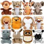 Arrozon 12 Pcs Small Stuffed Animals Bulk, 4.5 Inch Mini Stuffed Animals, Treasure Box Toys for Classroom, Keychain Plushies Toys Claw Machine Carnival Prizes, Party Favors for Kid