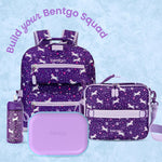 Bentgo Chill Kids Leakproof Lunch Box - 4-Compartment Bento Box with Built-In Ice Pack, 3.3 Cup Capacity, BPA-Free, Microwave & Dishwasher Safe Tray, Ages 3–7 (Vivid Orchid)