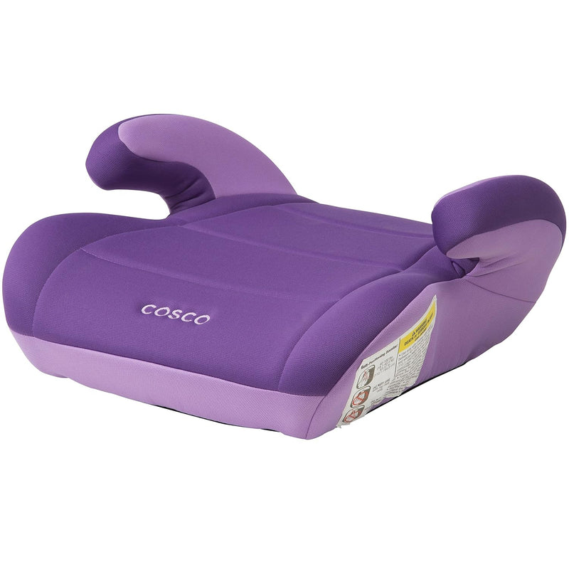 Cosco Topside Backless Booster Car Seat, Lightweight Booster Seats for Cars 40-100 lbs, Backless Booster Seat for Car, Organic Waves
