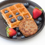 APPLEGATE NATURALS Chicken & Maple Breakfast Sausage Patties, 7oz | No Antibiotics Ever, Certified Gluten-Free, Fully Cooked, Frozen, Ready for busy mornings