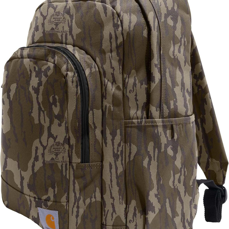 Carhartt 25L Classic Laptop Backpack, Durable Water-Resistant Pack W/ 16" Laptop Sleeve and Multiple Organizational Compartments, Black