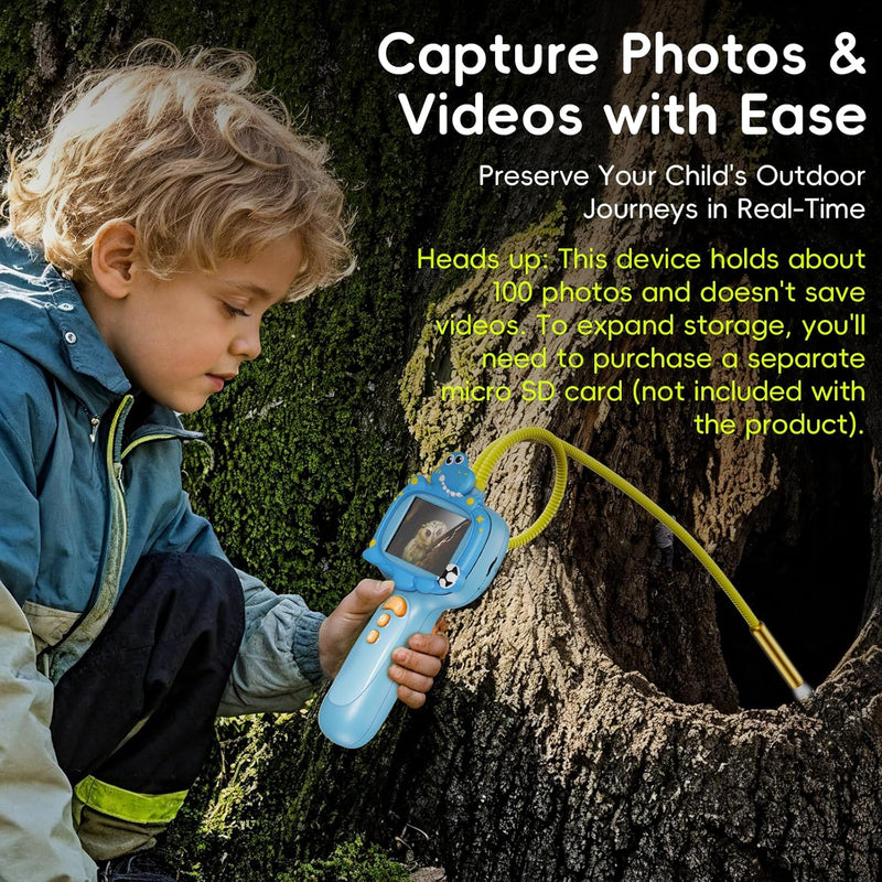 Borescope Camera Toy with Light for Kids STEM Science Educational Toy