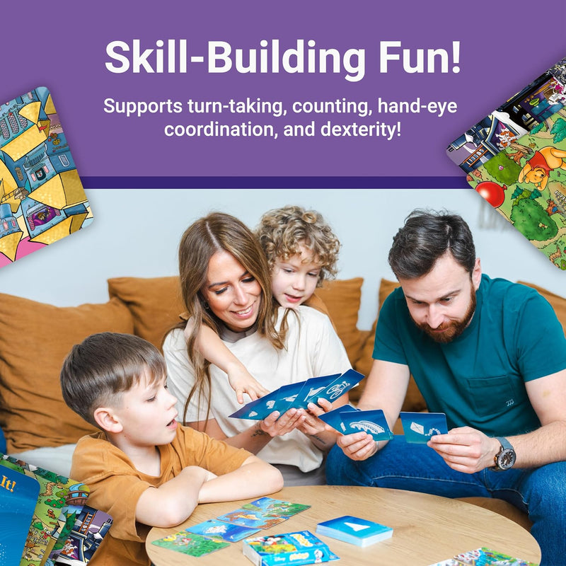 Ravensburger Eye Found It! World of Disney Card Game - Fun and Educational Spot It for Toddlers, Preschoolers, Boy and Girls Ages 3-8 - Family-Friendly for Endless Fun