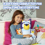 Bluey Plush Toys, Extra Large 18” Cuddle Toy for Kids, Ultra-Soft Deluxe Material Big Plushies Perfect for Show Time, Story Time & Giant Hugs