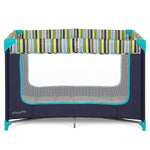 Dream On Me Zodiak Portable Playard, Compact for Travel, Carry Bag, Black | Removable 1" Mattress Pad, Mesh Sides, Quick Fold, 30 Lb Limit - ASTM Tested for Infants & Toddlers, Indoor & Outdoor Use