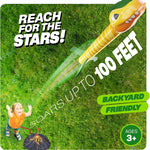 Ninja Blast Dinosaur Toy Rocket Launcher for Kids Toys for Kids 3-5 5-7 4-6 - Outdoor Toys for Kid Ages 4-8 - 3 4 Year Old Boy Birthday Gift - Gifts for Boys Age 3 4 5 6 Years Toy for Toddlers