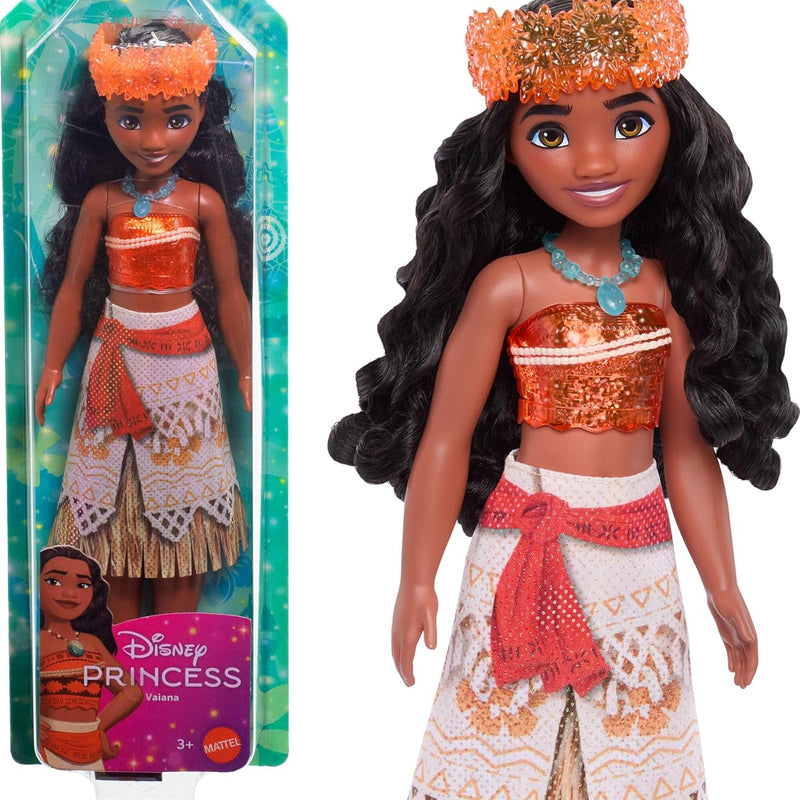 Mattel Disney Princess Merida Doll in Sparkling Fashion with Removable Skirt, Tiara and Shoes, Posable & Collectible, Inspired by Brave Movie
