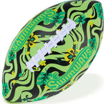 Swimways Hydro Waterproof Football, Outdoor Games for Adults and Kids, Swimming Pool Accessories and Pool Party Games,9.25 Inches, Green
