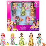 Mattel Disney Princess Toys, Ultimate Princess Pack with 12 Small Posable Dolls in Signature Outfits, Collectibles Inspired by Disney Movies (Amazon Exclusive)