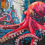 Cross & Glory | Jigsaw Puzzles 1000 Pieces for Adults | Deep Blue Octopus Odyssey | Ocean Octopus Puzzles for Adults | Challenging Brain Teaser Ocean Puzzle | 20 x 27 Inches
