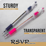 Pentel RSVP Ballpoint Pen, (1.0mm), Medium Line, Black Ink, 12 Pack (BK91PC12A)