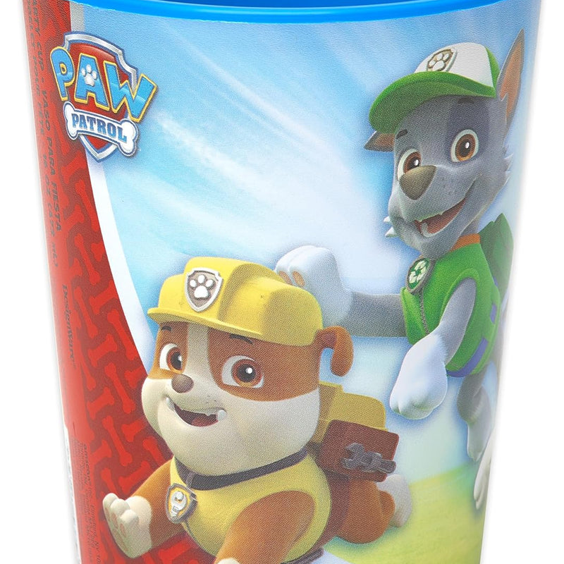Paw Patrol Party Cups: Reusable 16oz Plastic Cups for Kid's Birthdays & Celebrations