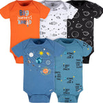 Gerber Baby Boys' 5-pack Variety Onesies Bodysuits