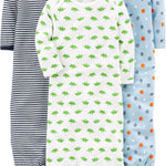 Simple Joys by Carter's Baby Boys 3-pack Cotton Sleeper Gown