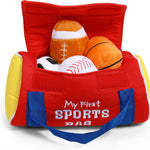 GUND Baby My First Sports Bag 5-Piece Sensory Plush Toy Playset for Babies