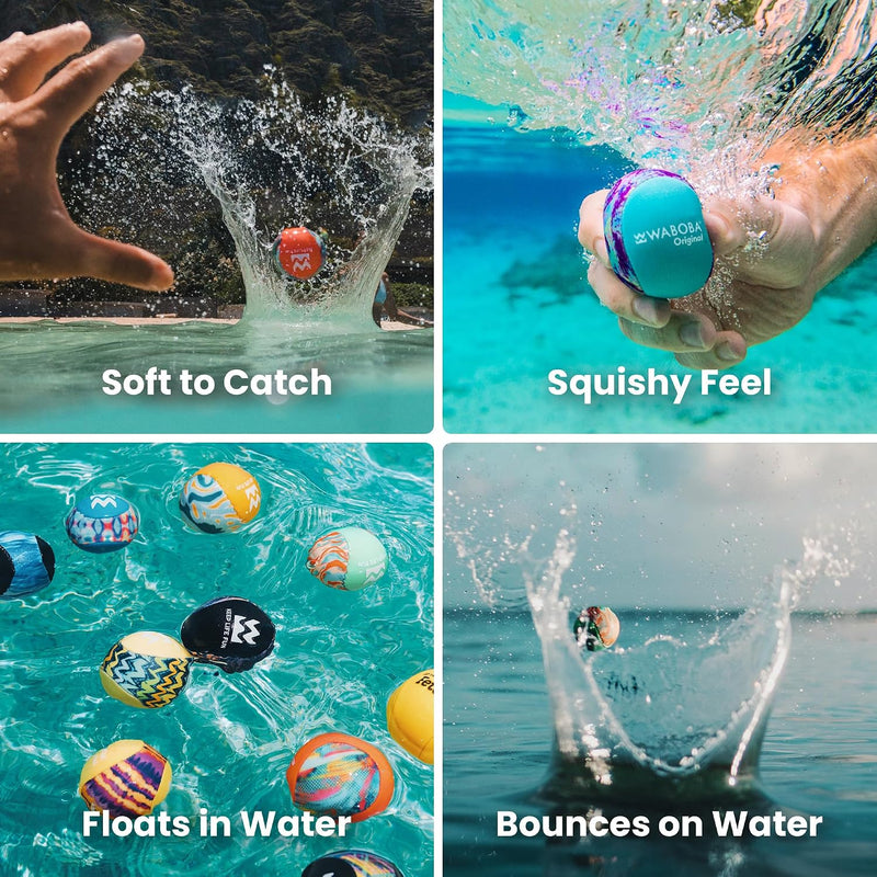 Waboba Original Water Bouncing Ball - Perfect Toy for Beach and Water Games - Skips on Water - Invented in Sweden