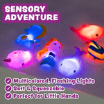 Tub Works® Mermaid Lagoon™ Light Up Bath Toys, 6 Pack | Water-Activated Flashing Color-Changing Sensory Toys