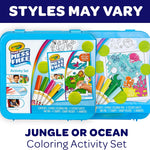 Crayola Color Wonder Mess Free Coloring Activity Set (30+ Pcs), Travel Art Kit, Gift for Kids & Toddlers, Ages 3+