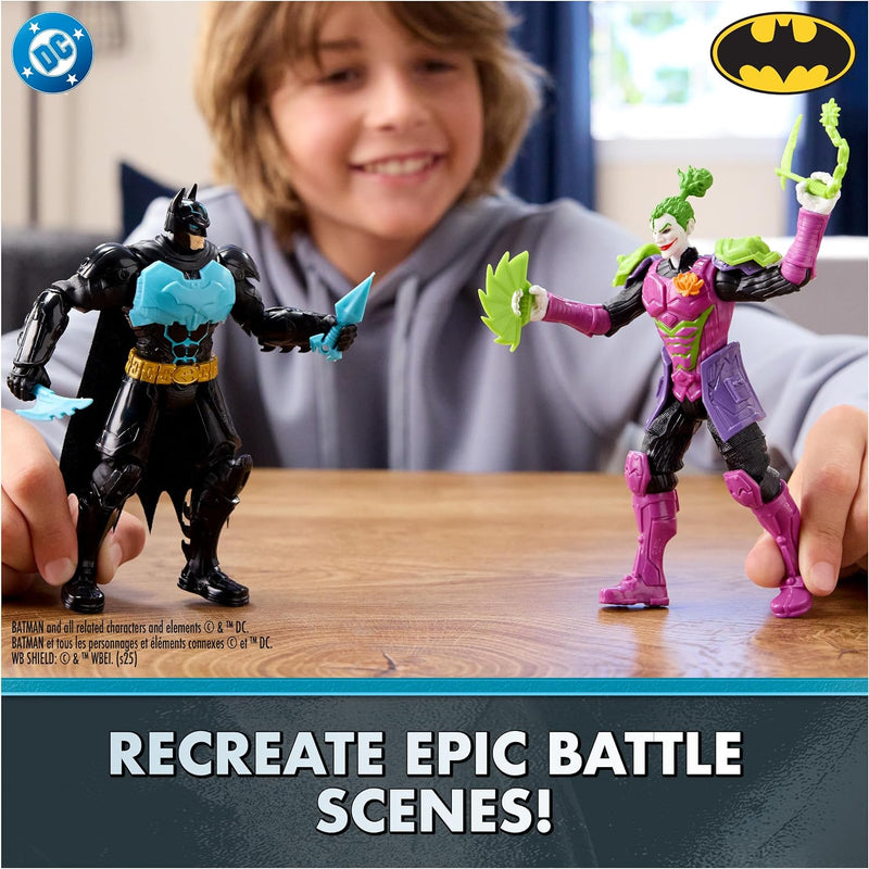 DC Comics, Batman Ninja Strike 6" 3-Pack Battle Set Action Figures with Pop-Out Ninja Accessories, Super Hero Kids Toys for Boys and Girls Ages 3 & Up