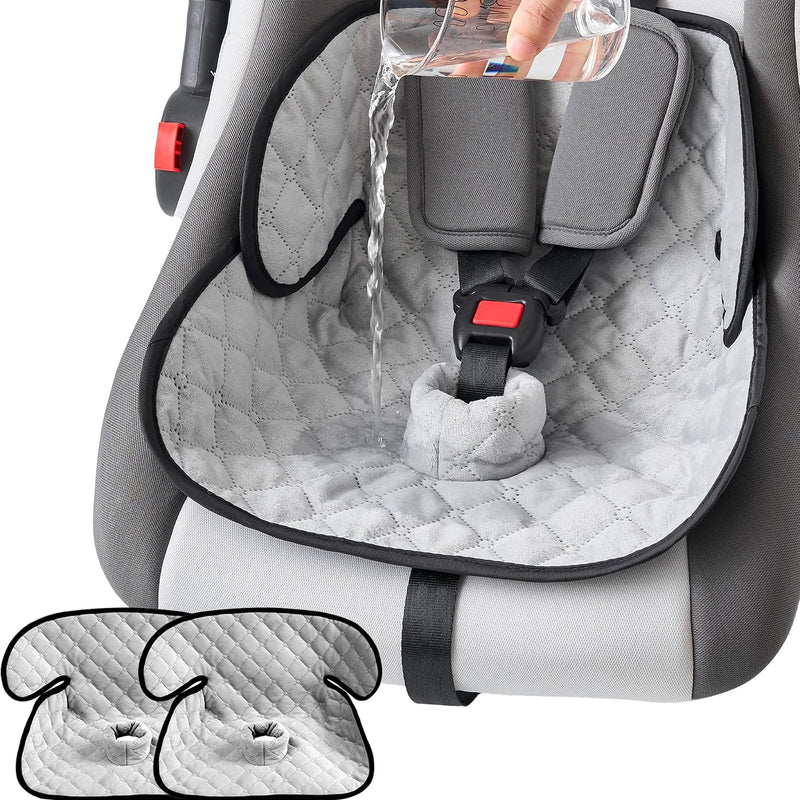 2 Pack Waterproof Piddle Pads Carseat Potty Training Car Seat Protector Waterproof Car Seat Liner Cover to Prevent Pee