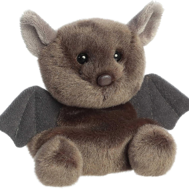 Aurora® Adorable Palm Pals™ Luna Bat™ Stuffed Animal - Fun Collectible Plush for Kids and Adult Collectors - Perfect for Decorating Rooms and Birthday Gifts - Brown 4 Inches