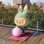 POP MART THE Monsters Labubu Lazy Yoga Series Blind Box Mystery Box Figures, Random Design Action Figures Collectible Toys Home Decorations, Holiday Birthday Gifts for Boys and Girls, Single Box