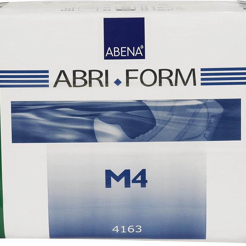 Abena Abri-Form Comfort Plastic-Backed Briefs, Level 4, (Medium To Large Sizes) Medium, 14 Count | Disposable