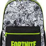 Fortnite Backpack for Kids Teens School Bookbag Travel Bag Rucksack for Vacation Sports Gifts for Kids (Black AOP)