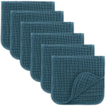 Comfy Cubs Muslin Burp Cloths 20x10" 10 Pack, Baby Burp Cloths - Multi | Large, 6-Layer, Ultra Absorbent 100% Cotton Burp Cloths for Baby Drool and Messes - Soft, Safe & Gentle for Boys & Girls