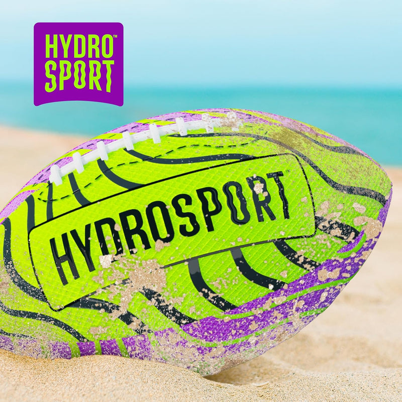 HydroSport Water Football for Pool, Beach, Lake - Waterproof Pool Toys for Kids Ages 8-12 - Teen Boys Gift - Swimming Balls Sports - Family, Teens Boys & Adults Fun - Outdoor Accessories