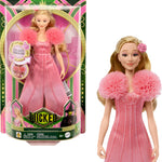 Mattel Wicked Singing Glinda Fashion Doll & Accessories, Posable with Movie-Inspired Look & Removable Outfit, Sings “Popular”