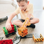 MAGNA-TILES Builder 32-Piece Magnetic Construction Set, The Original Magnetic Building Brand