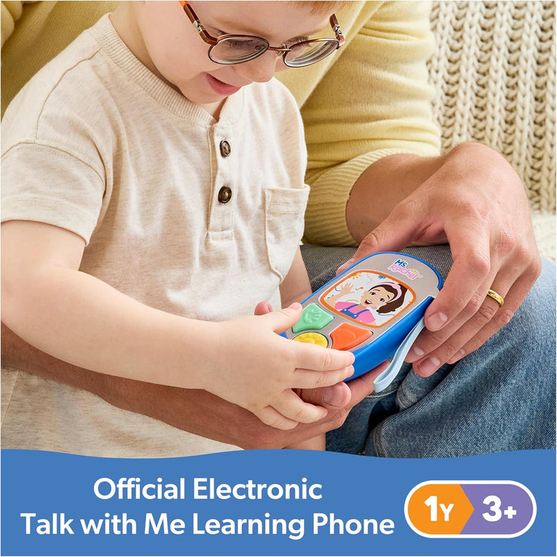 Ms. Rachel Official Electronic Learning Phone for Toddlers Ages 1-3+, Educational Toys and Communication Skills