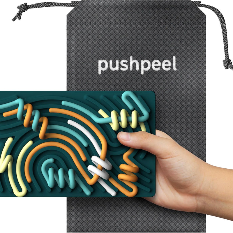 Pushpeel Sensory Activity Board for Kids and Adults