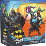 DC Comics, Batman Ninja Strike 6" 3-Pack Battle Set Action Figures with Pop-Out Ninja Accessories, Super Hero Kids Toys for Boys and Girls Ages 3 & Up