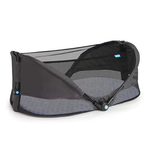 Munchkin Brica Baby Travel Pod, Infant and Baby Travel Essential for Flying and Car Travelling, Easy Setup, Portable, Grey