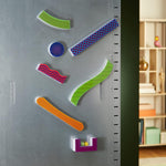 Learning Resources Tumble Trax Magnetic Marble Run STEM Toy for Kids 4-8 with Marbles and Track Pieces