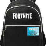 Fortnite Backpack for Kids Teens School Bookbag Travel Bag Rucksack for Vacation Sports Gifts for Kids (Black AOP)