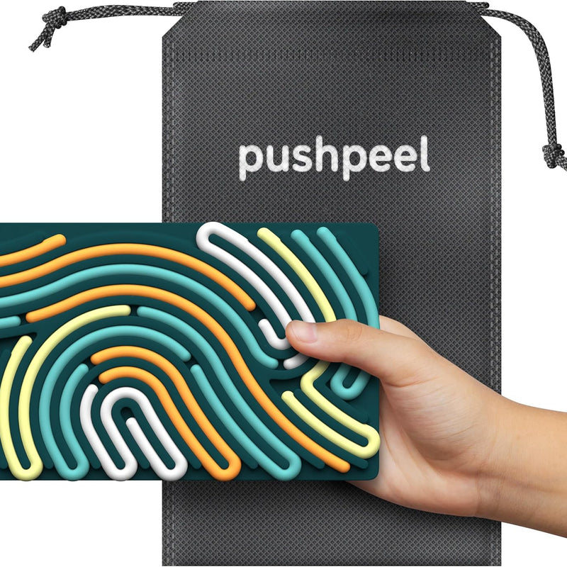 Pushpeel Sensory Activity Board for Kids and Adults