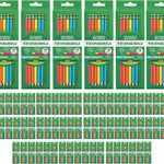 Ticonderoga Wood-Cased Pencils, Pre-Sharpened, #2 HB Soft, Neon Colors, 18 Count