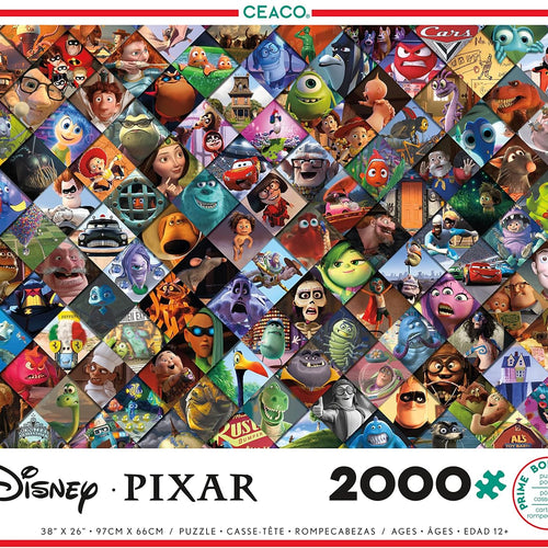 Ceaco - Disney/Pixar Clips - 2000 Piece Jigsaw Puzzle , 5"