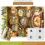 HUADADA Jigsaw Puzzle for Adults 1000 Pieces, Eye Protection, Rabbit House Theme, Birthday Gifts for Women and Men