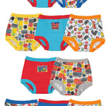 Disney Boys' Pixar Cars Toddler Potty Training Pant & Brief Combo Option, Stickers & Tracking Chart in Sizes 18m, 2t, 3t, 4t