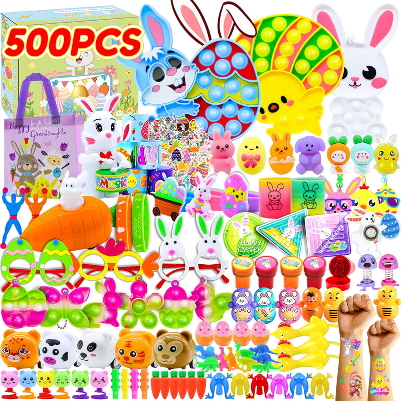 1000 Piece Fidget Toy Party Favor Pack: Sensory Toys for Kids' Birthdays, Carnivals, and Classrooms