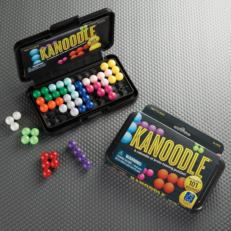 Educational Insights Kanoodle 3D Brain Teaser Puzzles for Kids and Adults with 228 Challenges