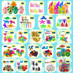 Kiss Monkey 640 PCS Prize Treasure Box Toys for Classroom, Party Favors for Kids 8-12