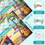 500 Piece Seaside Bar Puzzle for Adults and Family Games