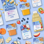 Gerber Stage 2 Apple Chicken Baby Food, 4 Oz, 16 Pack | Stage 2 puree; apple chicken; 16 x 4 oz tubs